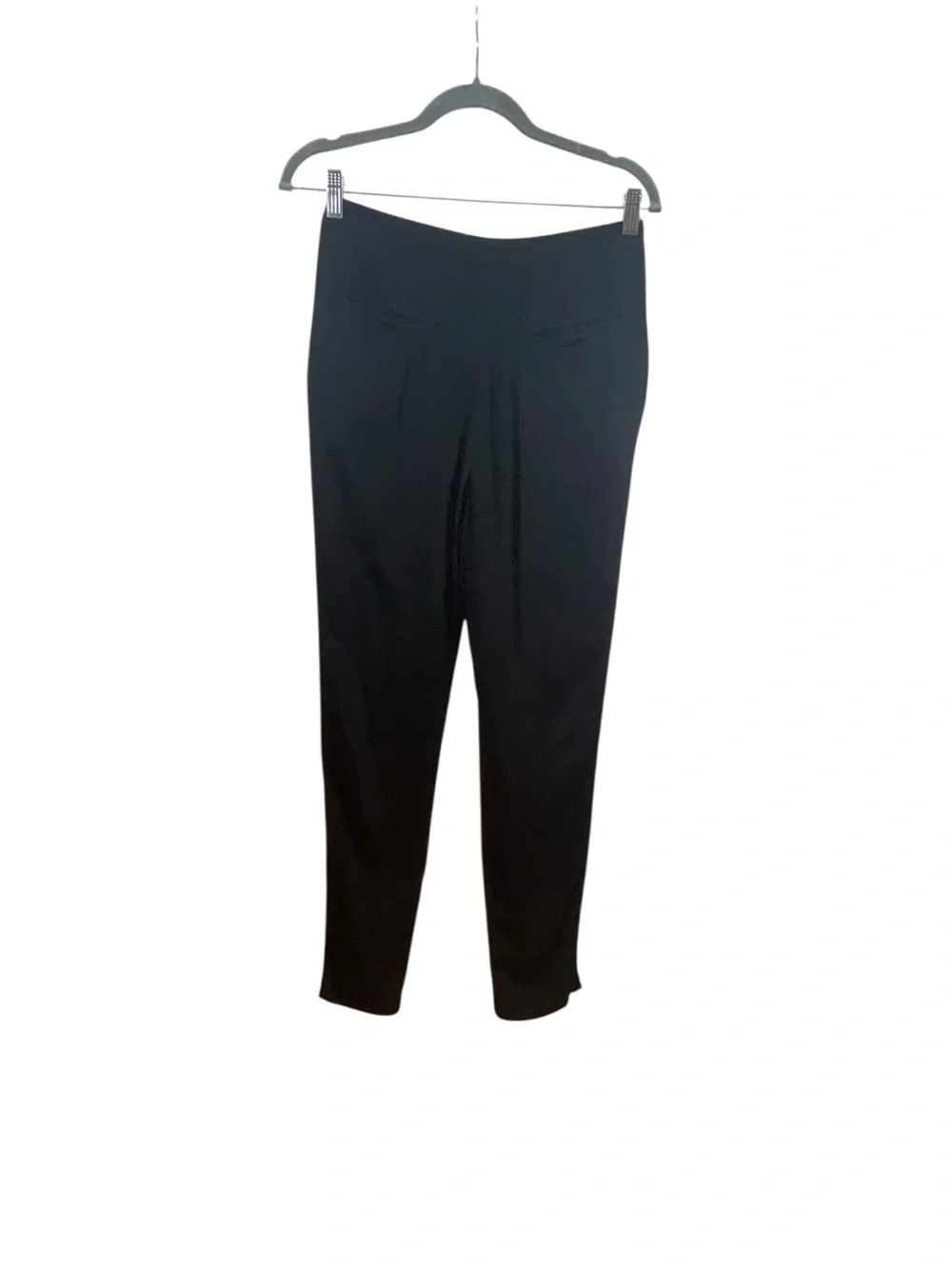 Sandro Black Tailored Pleated Trousers